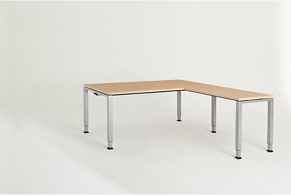 Actual product image Mauser Desk, chained, foot shape square/rectangular tube