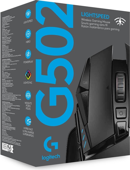 Produktbild Logitech G G502 Lightspeed (Kabellos)