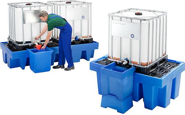 Produktbild kaiserkraft PE-Auffangwanne für Tankcontainer IBC/KTC (1000 l)