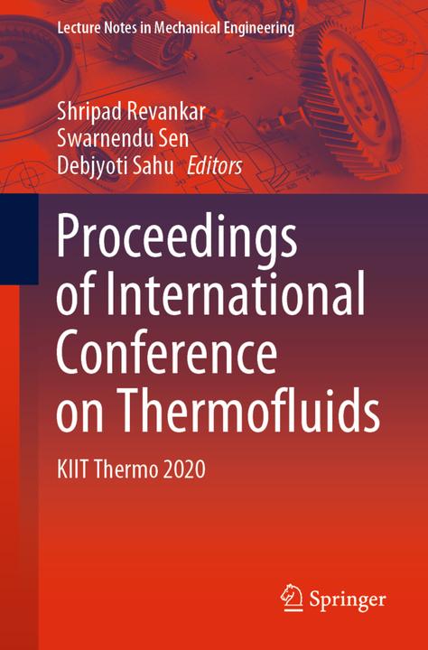 Immagine prodotto Proceedings of International Conference on Thermofluids (Debjyoti Sahu, Shripad Revankar, Swarnendu Sen, 2020)