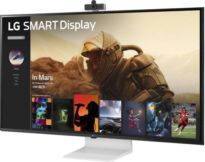 Actual product image LG Smart Monitor 43SQ700S-W (3840 x 2160 Pixels, 42.50")