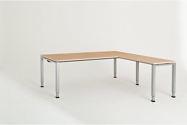Actual product image Mauser Desk, chained, foot shape square/rectangular tube