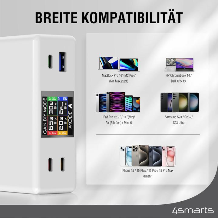 Immagine prodotto 4smarts Caricabatterie da tavolo (100 W)