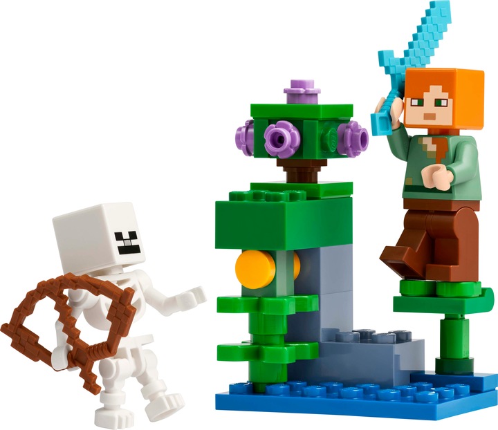 Image du produit Minecraft L'épreuve de force dans la grotte luxuriante (30705, LEGO Minecraft)