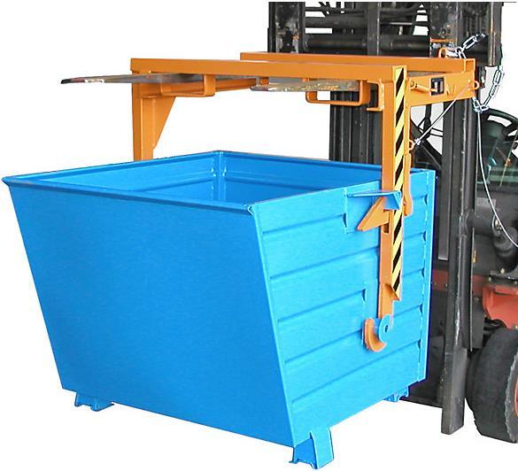Actual product image eurokraft pro Stacker cross beam for tipping and stacking containers