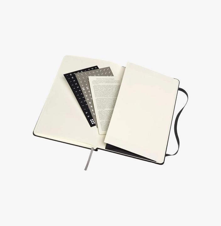 Image du produit Moleskine Carnet de notes (A5, À rayures, Couverture rigide)
