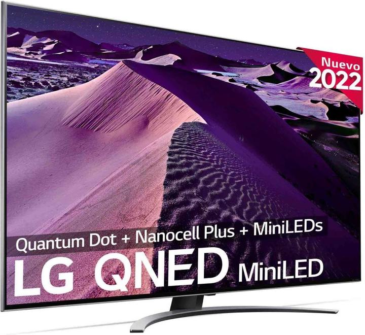Actual product image LG 55QNED876QB TV (55") 4K Ultra HD Smart TV Wi-Fi Black, Grey (55", QNED87, QLED, 4K, 2021)