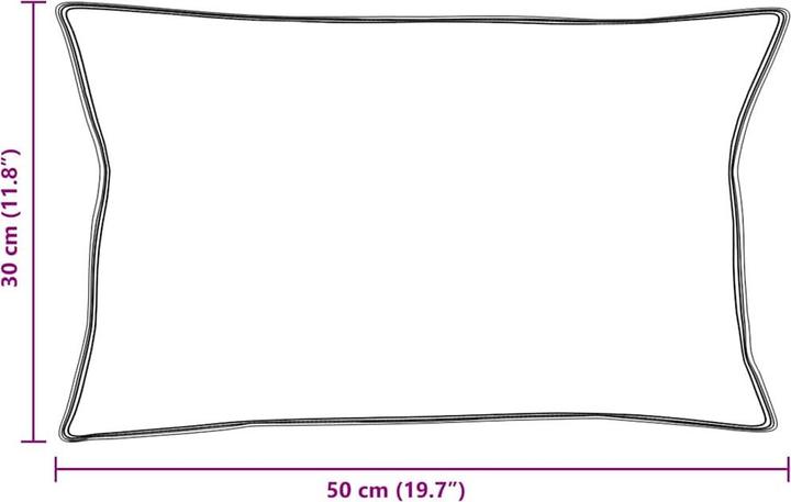 Actual product image vidaXL Bettdecken Set (260 x 220 cm, 50 x 50 cm)