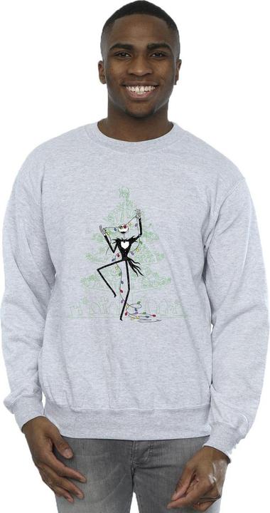 Immagine prodotto Disney The Nightmare Before Christmas Tree Green Felpa Uomo (S)