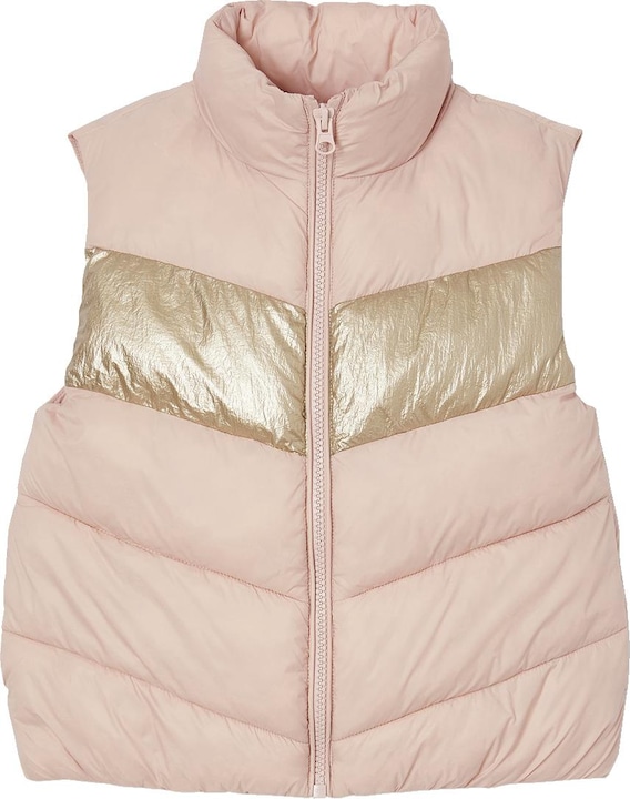 Produktbild Vertbaudet Mädchen Colorblock-Steppweste mit Recycling-Polyester (98)