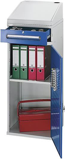 Gentian blue, Light grey