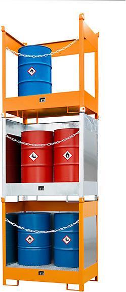 Produktbild kaiserkraft Lager- und Transportpalette mit Auffangwanne