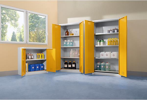 Actual product image eurokraft basic Environmental and chemical cabinet (92 cm, 180 cm)