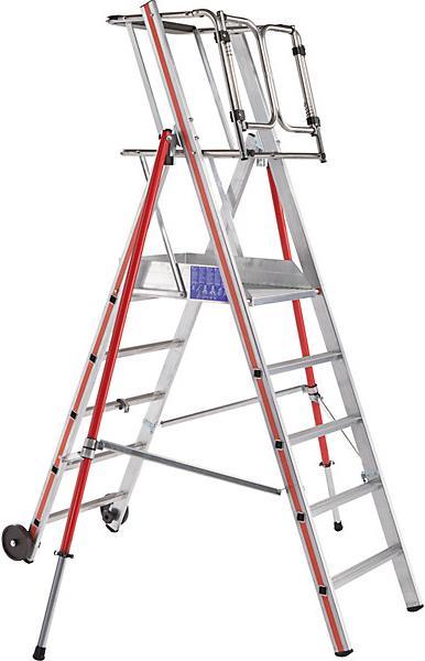 Actual product image kaiserkraft Aluminum platform ladder (Platform ladder)