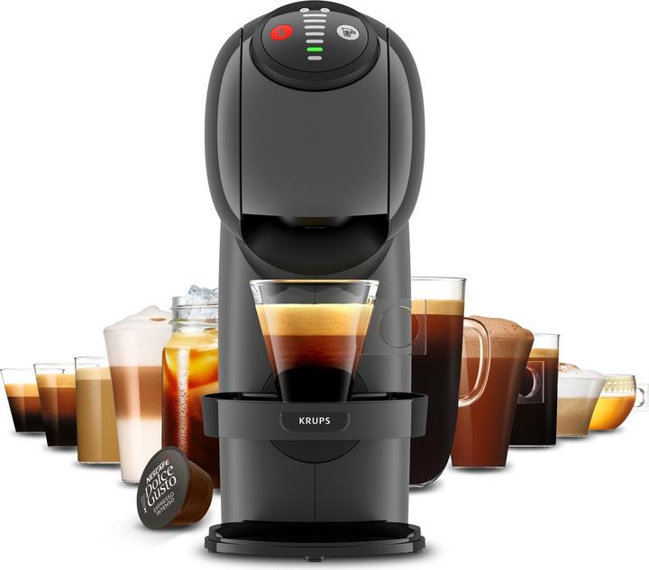 Produktbild Krups Nescaf Dolce Gusto GENIO S KP243B - Koffiecupmachine - Antraciet
