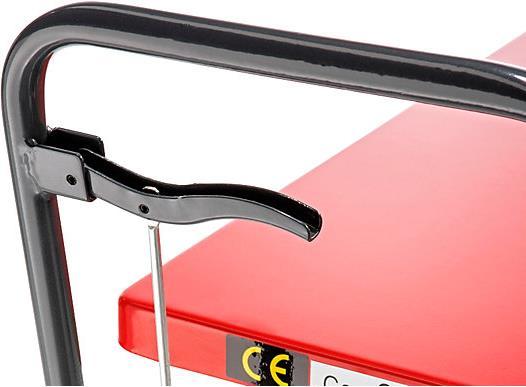 Actual product image eurokraft basic Lifting platform trolley (200 kg)