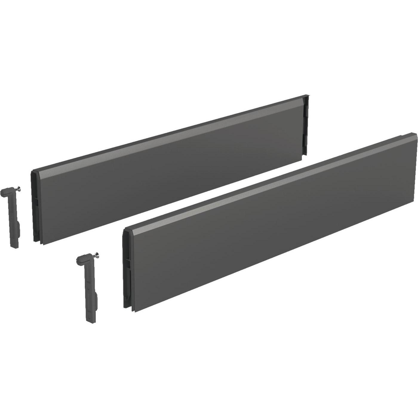 Hettich, Schubladenauszüge, TopSide ArciTech, anthrazit