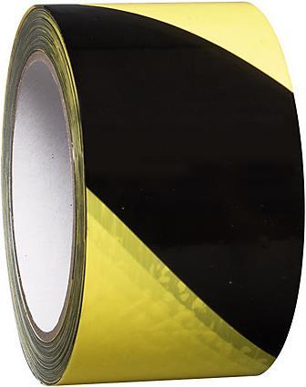 Immagine prodotto kaiserkraft Nastro segnaletico per pavimenti in vinile, bicolore (75 mm)