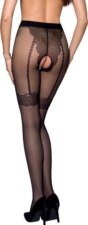 Passion Strumpfhose ouvert "Thiophene 016" (20DEN) (XS)