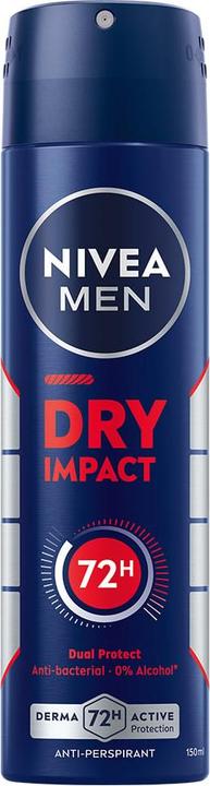 Produktbild NIVEA Dry Impact Male Spray (Spray, 150 ml)