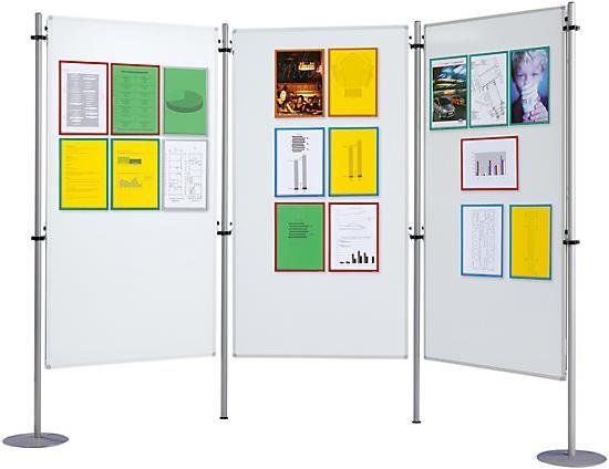 Actual product image eurokraft basic Info wall (80 x 150 cm)