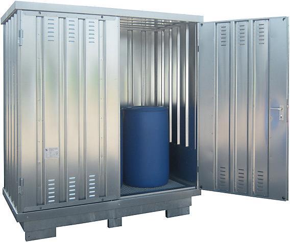 Image du produit kaiserkraft Conteneur de stockage pour produits dangereux pour l'eau (300 l)