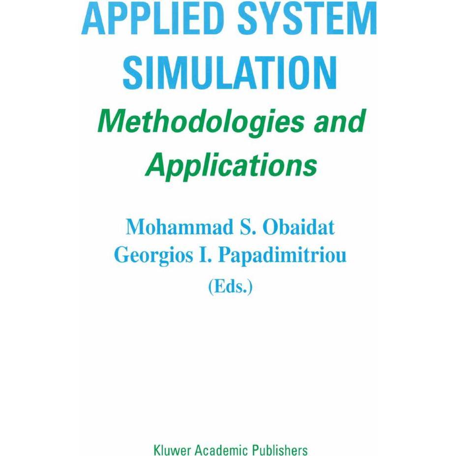 Applied System Simulation, Fachbücher von Mohammad S. Obaidat, Georgios I. Papadimitriou