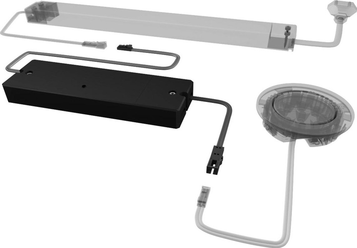 Produktbild Halemeier 1-Kanal Funk-Schalter/Dimmer S-Mitter Basic Smart Set 12 V /