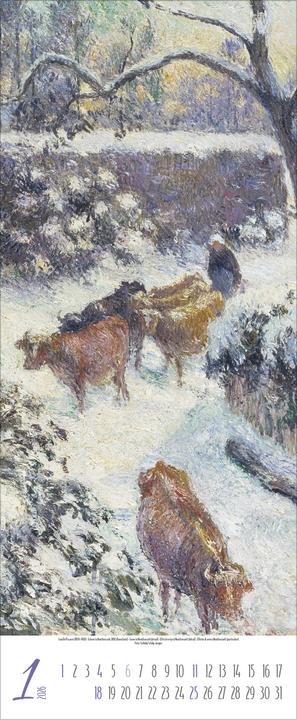 Produktbild Impressionisten 2026 (28.5 x 69 cm)