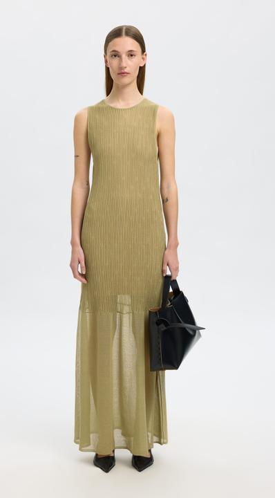 Image du produit Selected Baumwollmix Maxikleid (L)