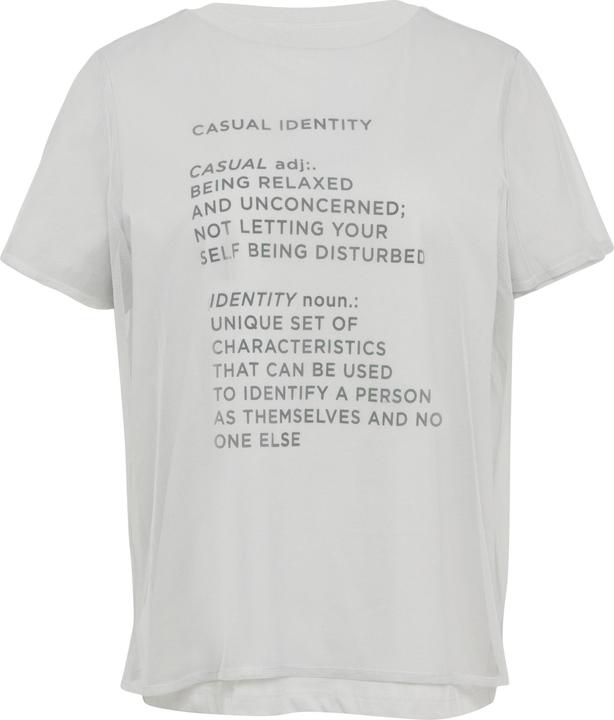 Immagine prodotto Comma T-Shirt T-Shirt mit Mesh-Layer und Schriftprint (36)