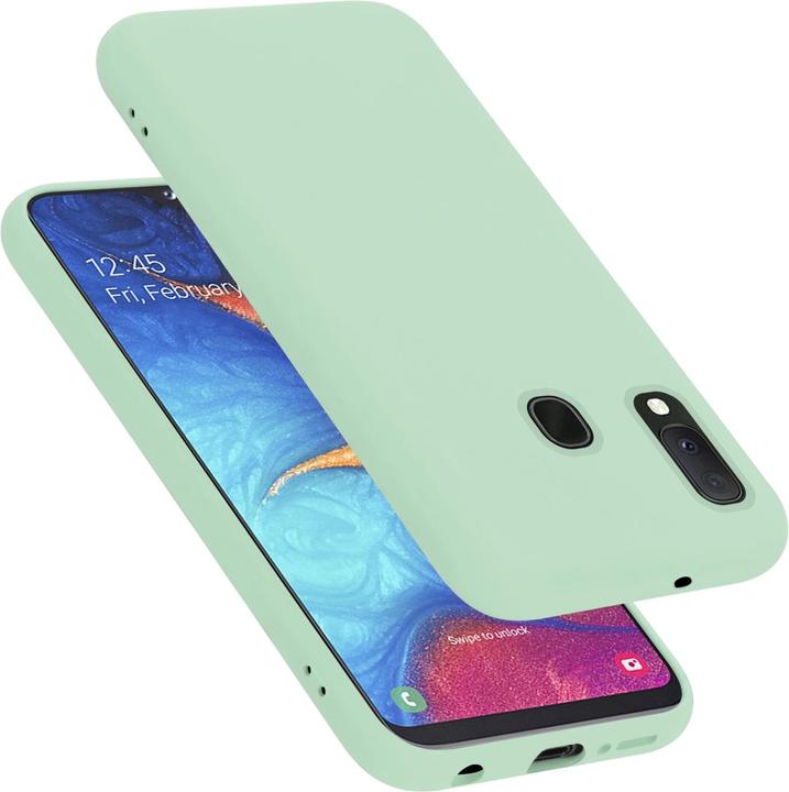 Produktbild Cadorabo TPU Liquid Silicone Case Cover (Samsung Galaxy A20e, Samsung Galaxy A10e)