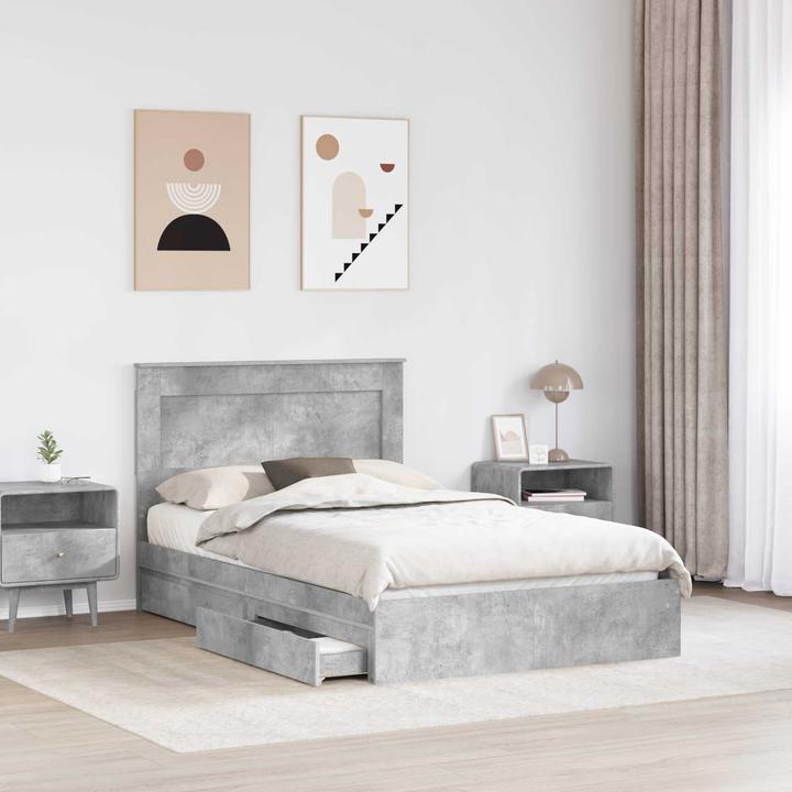 Produktbild vidaXL Aufbewahrungsbett (135 x 190 cm)
