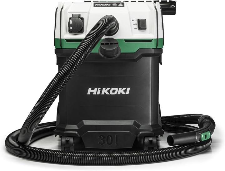 Produktbild Hikoki RP300YMWAZ 230V Nat/Droogstofzuiger - 1.200W - 30L - Klasse M (Nass-Trockensauger)