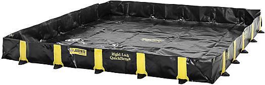 Actual product image Justrite QuickBerm® folding tray