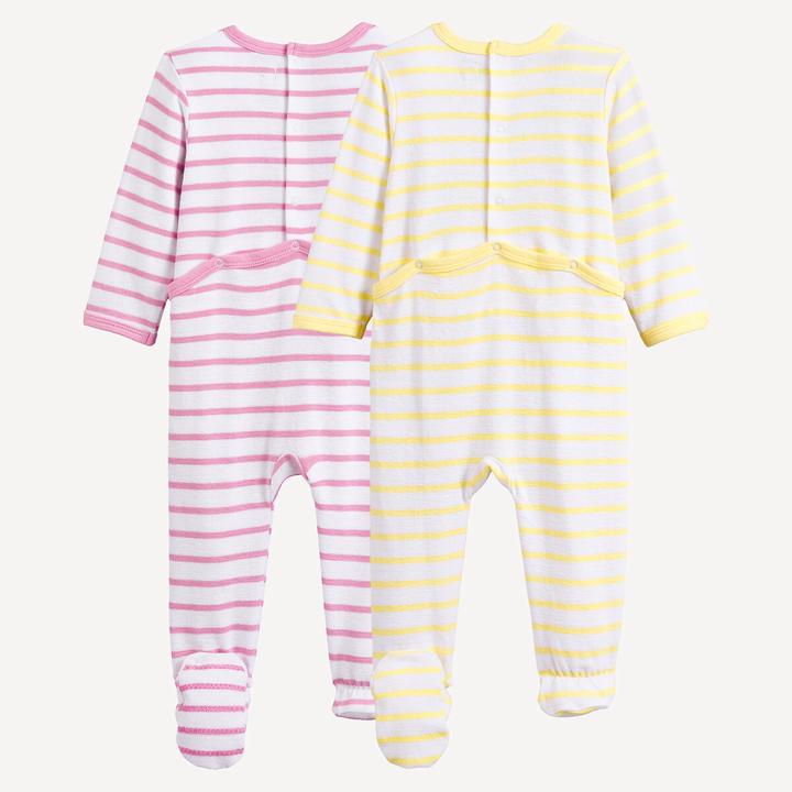 Produktbild La Redoute Collections 2er-Pack einteilige Pyjamas aus Jersey (56)