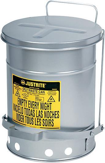 Actual product image Justrite Safety Disposal Container SoundGard™