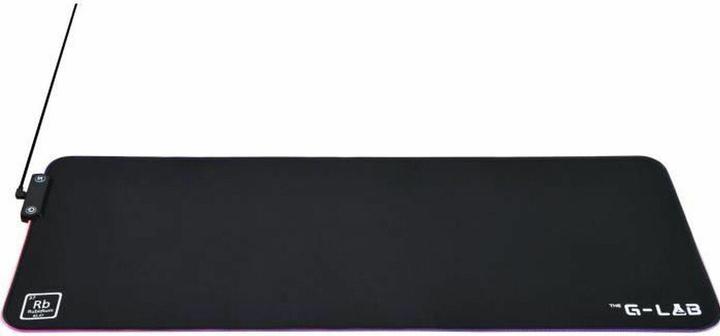 Actual product image The G-Lab Tapis de Souris compatible Rubidium RGB - XXL (Noir) (XXL)