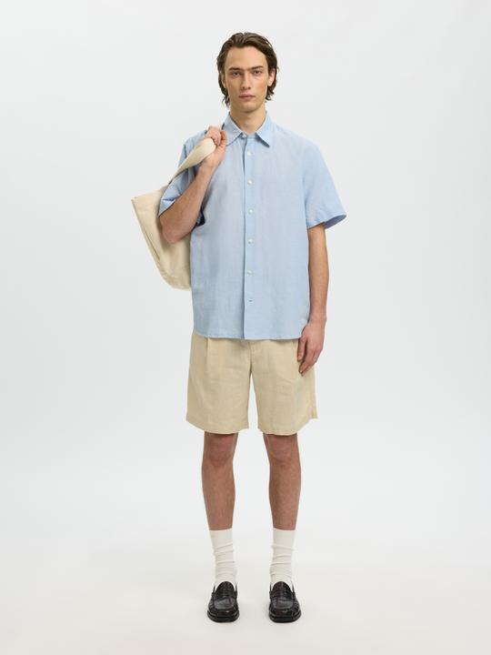 Immagine prodotto Selected Regular Fit Bluse aus Leinengemisch (M)