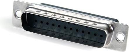Actual product image StarTech com DB25 to RJ45 Modular Adapter - M/F, DB-25, RJ-45, Grey (UTP, CAT5e, 0.09 m)