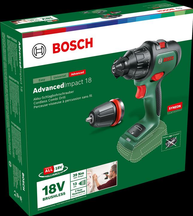Immagine prodotto Bosch Home & Garden Impatto avanzato 18 (Batteria ricaricabile)