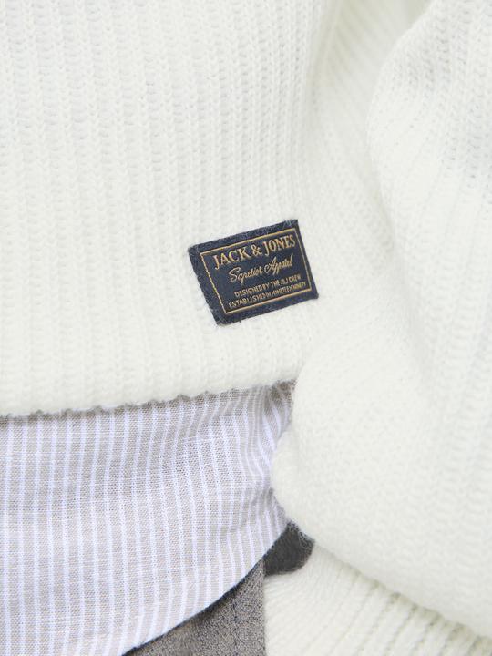 Actual product image Jack & Jones Einfarbig Strickpullover Strickpullover (L)