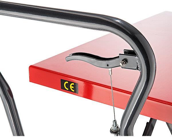 Produktbild eurokraft basic Hub-Plattformwagen (300 kg)