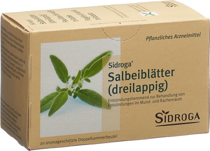 Produktbild Sidroga Salbeiblätter Tee Beutel (64 g)