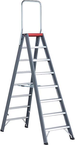 Productafbeelding kaiserkraft Aluminium trap (Trapladder, 201.80 cm)