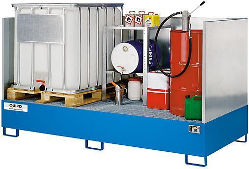 Produktbild kaiserkraft Stahl-Auffangwanne für Tankcontainer