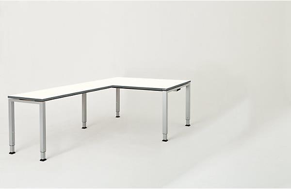 Actual product image Mauser Desk, interlinked, square/rectangular base tube