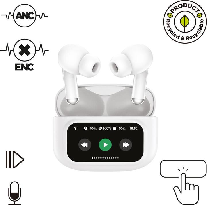Actual product image Muvit Kopfhörer MCTWS0007 Weiss (Wireless)
