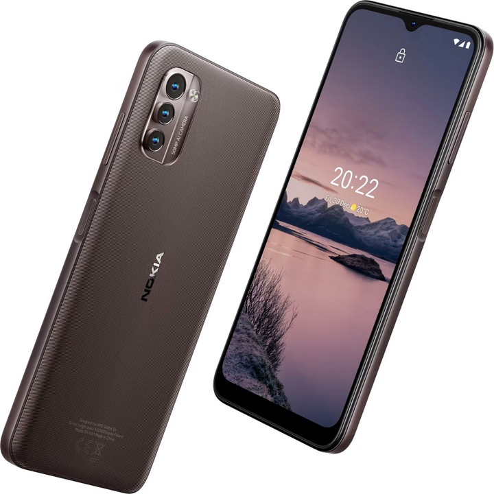 Actual product image Nokia G21 (64 GB, Dusk, 6.50", Hybrid Dual SIM, 64 Mpx, 4G)