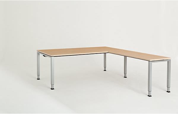Actual product image Mauser Desk, chained, foot shape square/rectangular tube